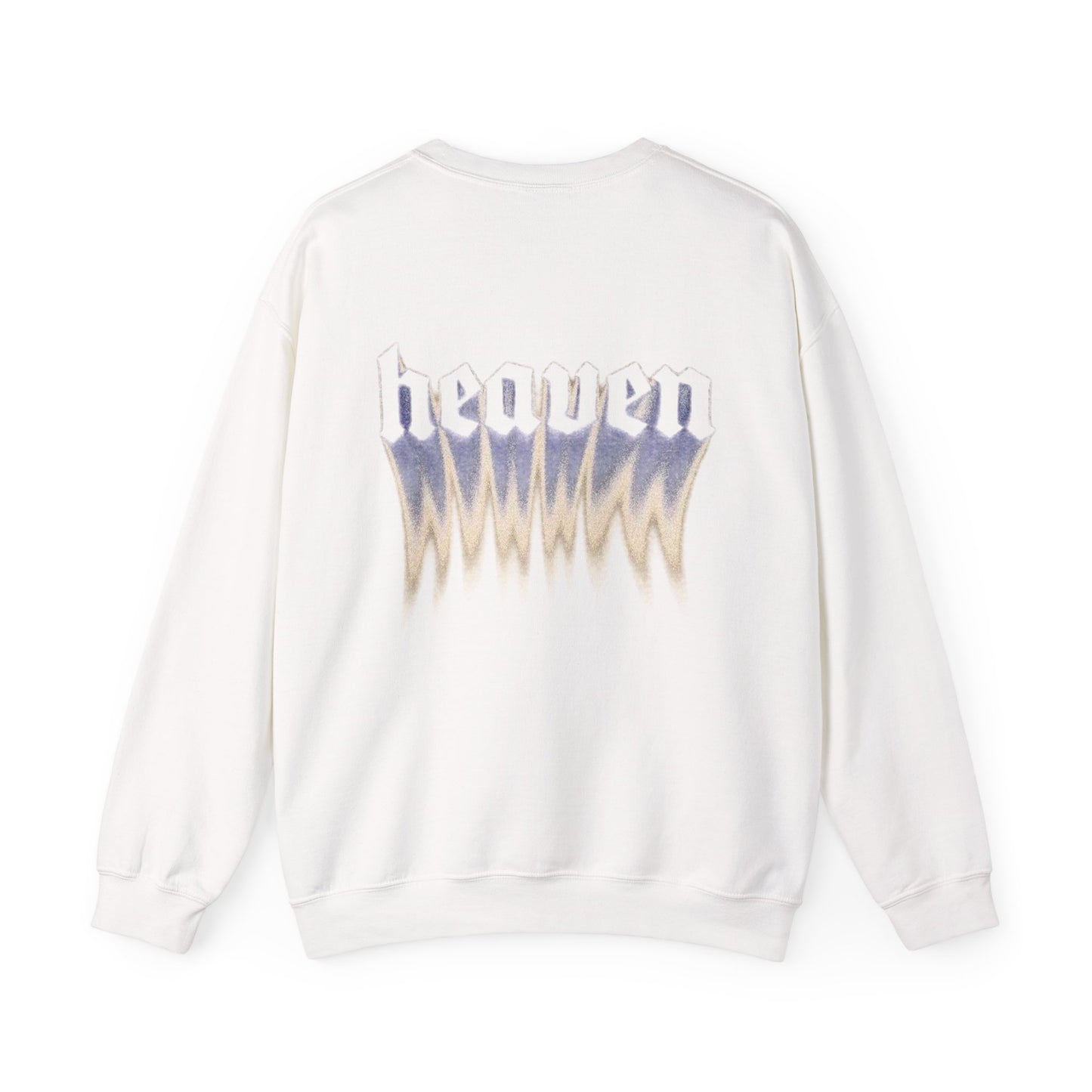 Heavenly Vibes Crewneck Sweatshirt, Cozy Sweatshirt, Chill Style Apparel, Casual Wear, Gifts for Her