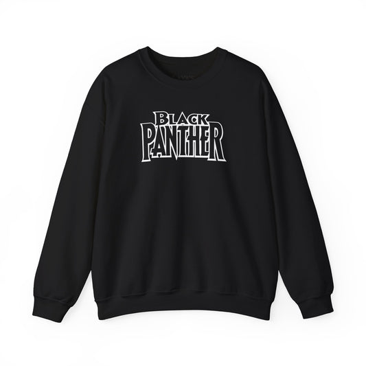 Black Panther Crewneck Sweatshirt | Marvel Apparel, Superhero Gift, Comic Fan Hoodie, Cozy Outerwear, Unisex Gift