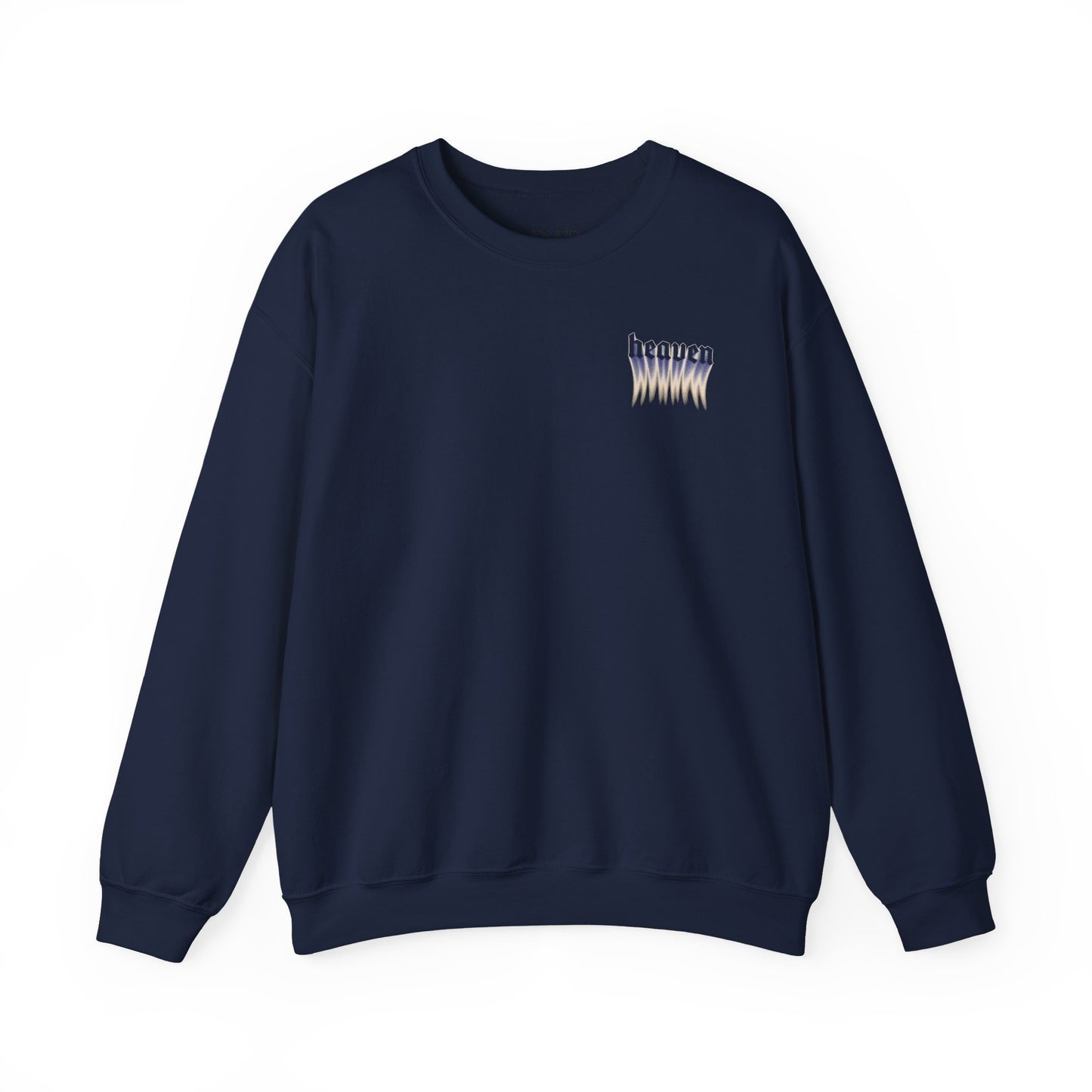 Heavenly Vibes Crewneck Sweatshirt, Cozy Sweatshirt, Chill Style Apparel, Casual Wear, Gifts for Her
