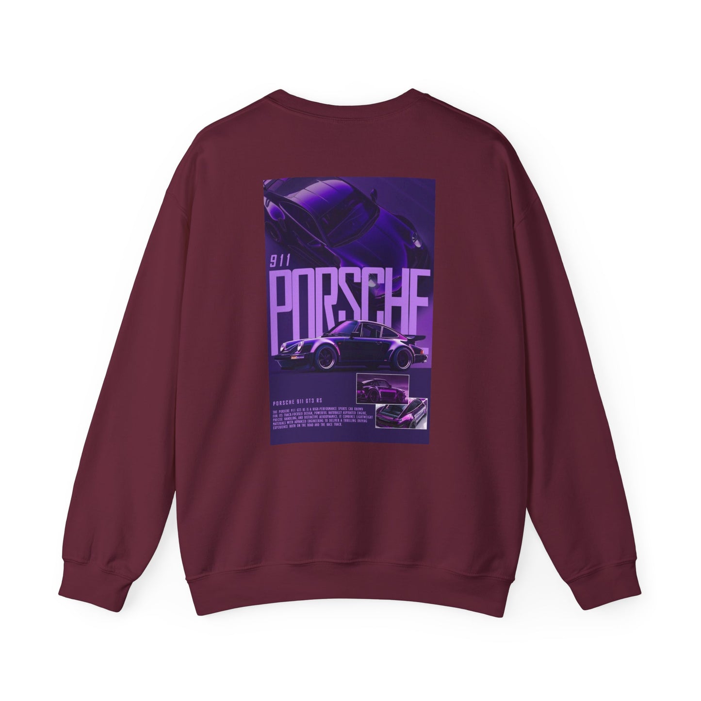 Retro Porsche Unisex Sweatshirt - Car Enthusiast Gift, Vintage Style Crewneck, Cozy Fall Apparel, Streetwear Style