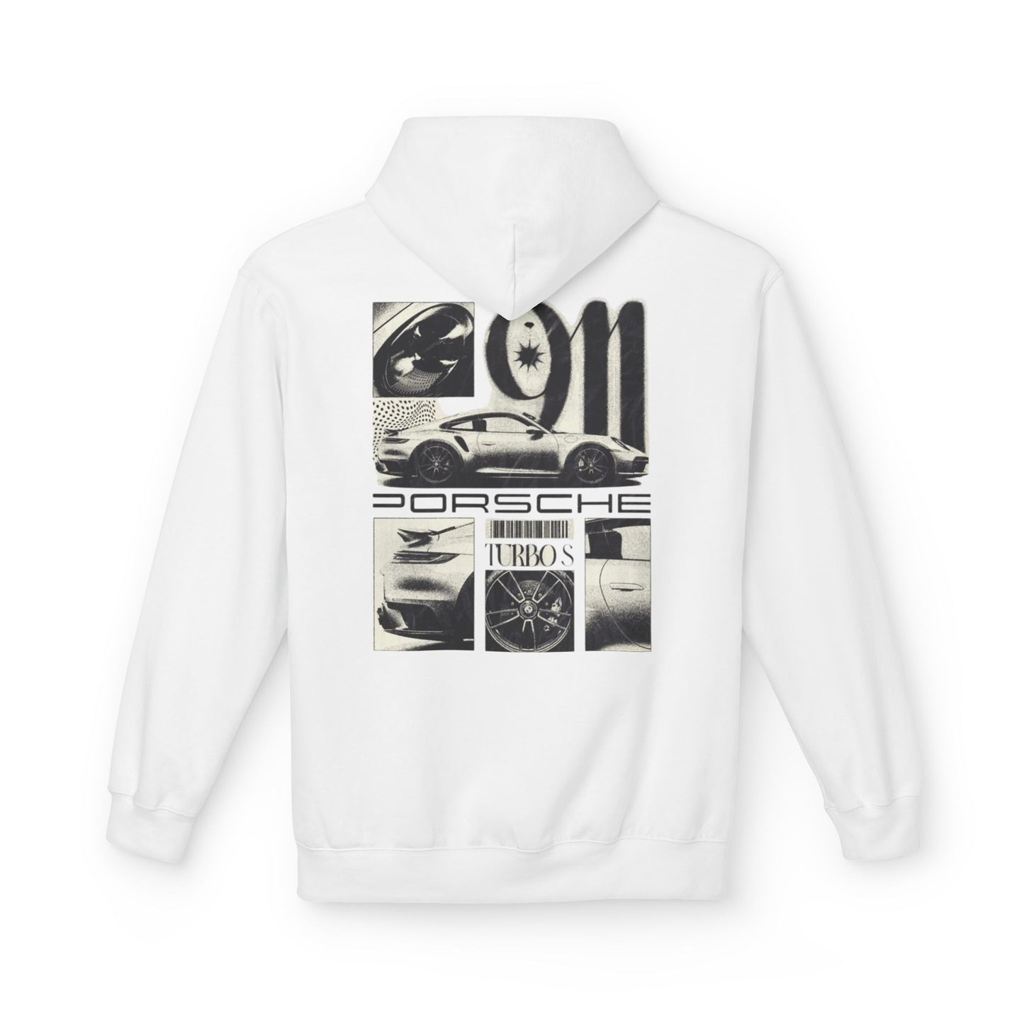 Porsche Fleece Hoodie, Unisex Midweight Hoodie, Sportswear Gift, Car Enthusiast Apparel, Automotive Lover Wear, Unique Vintage Style