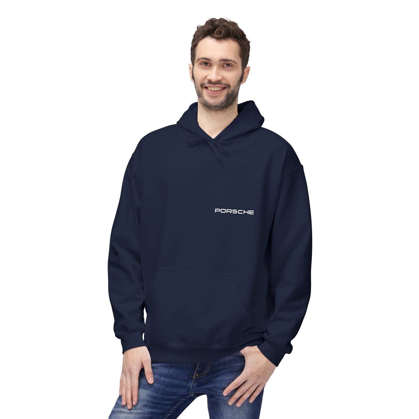 Porsche Fleece Hoodie, Unisex Midweight Hoodie, Sportswear Gift, Car Enthusiast Apparel, Automotive Lover Wear, Unique Vintage Style