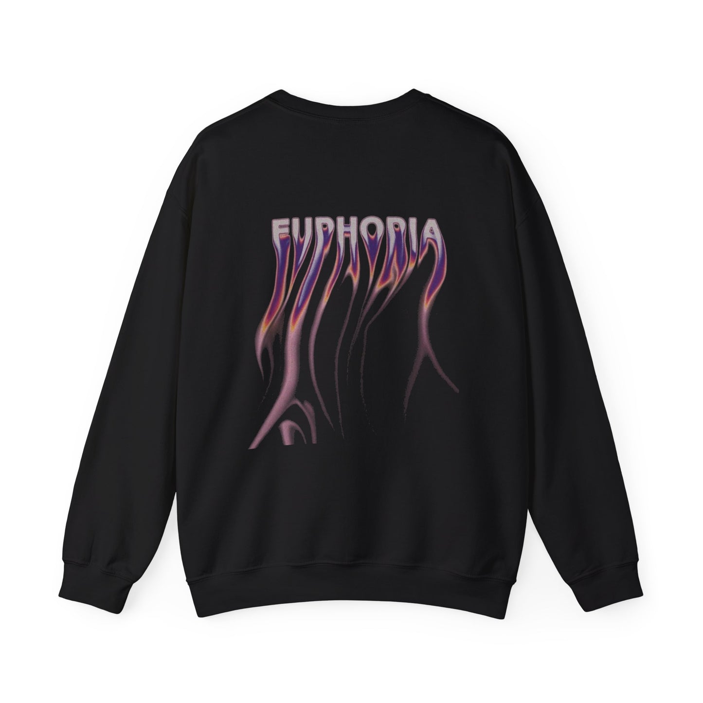 Euphoric Statement Crewneck Sweatshirt - Cozy Unisex Fashion, Gift for Friends, Casual Wear, Trendy Style, Relaxed Vibes