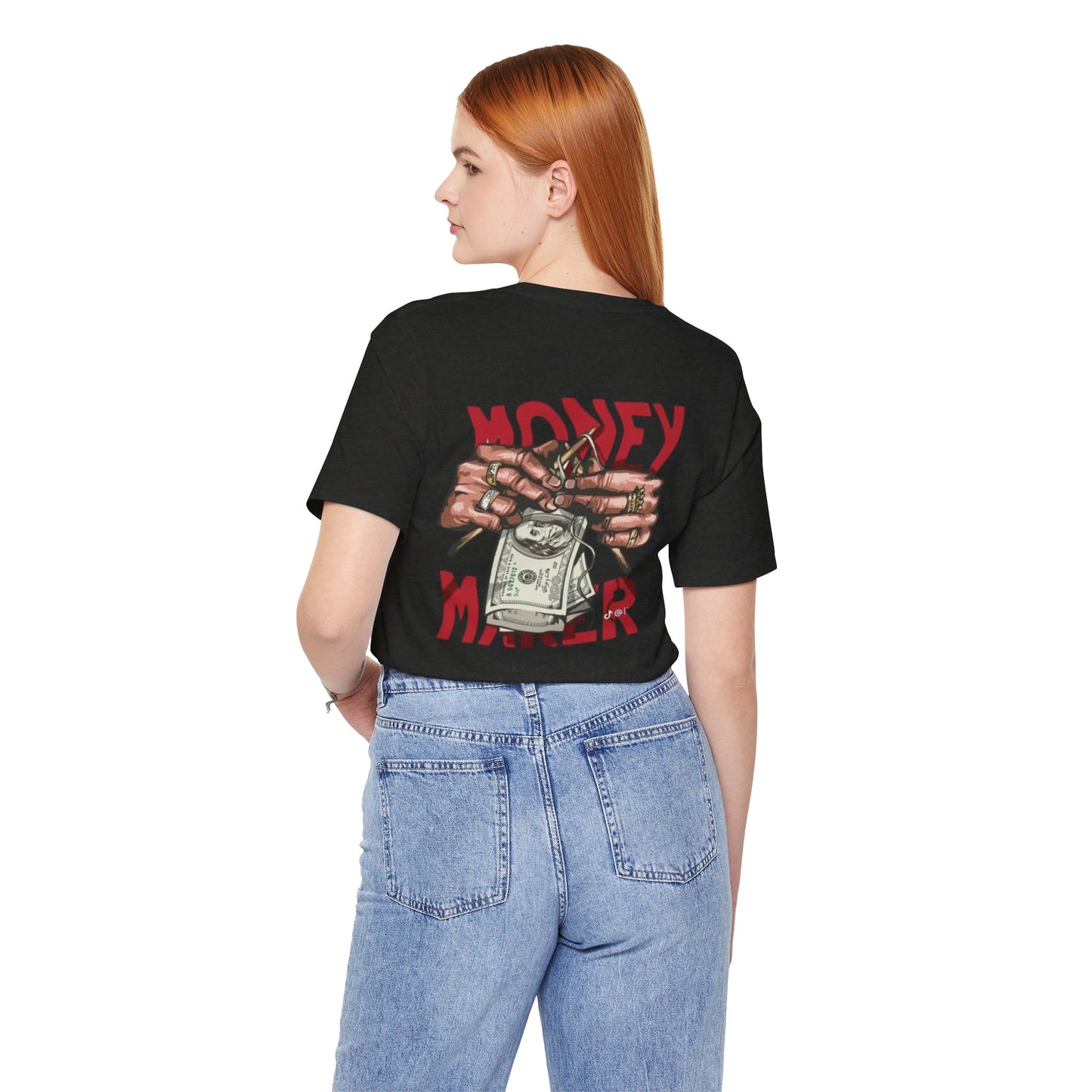 Money Maker Graphic Tee for Hustlers, Casual Streetwear, Unique Gift for Entrepreneurs, Motivational T-Shirt, Everyday Wear