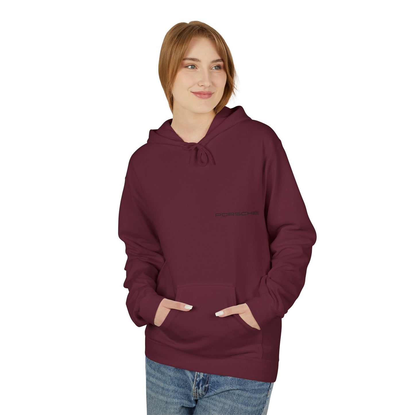 Porsche Fleece Hoodie, Unisex Midweight Hoodie, Sportswear Gift, Car Enthusiast Apparel, Automotive Lover Wear, Unique Vintage Style