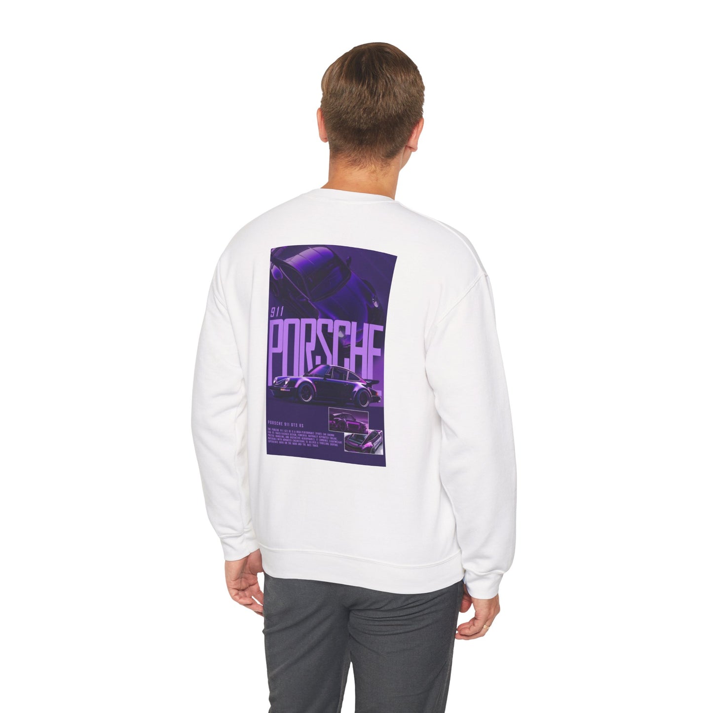 Retro Porsche Unisex Sweatshirt - Car Enthusiast Gift, Vintage Style Crewneck, Cozy Fall Apparel, Streetwear Style
