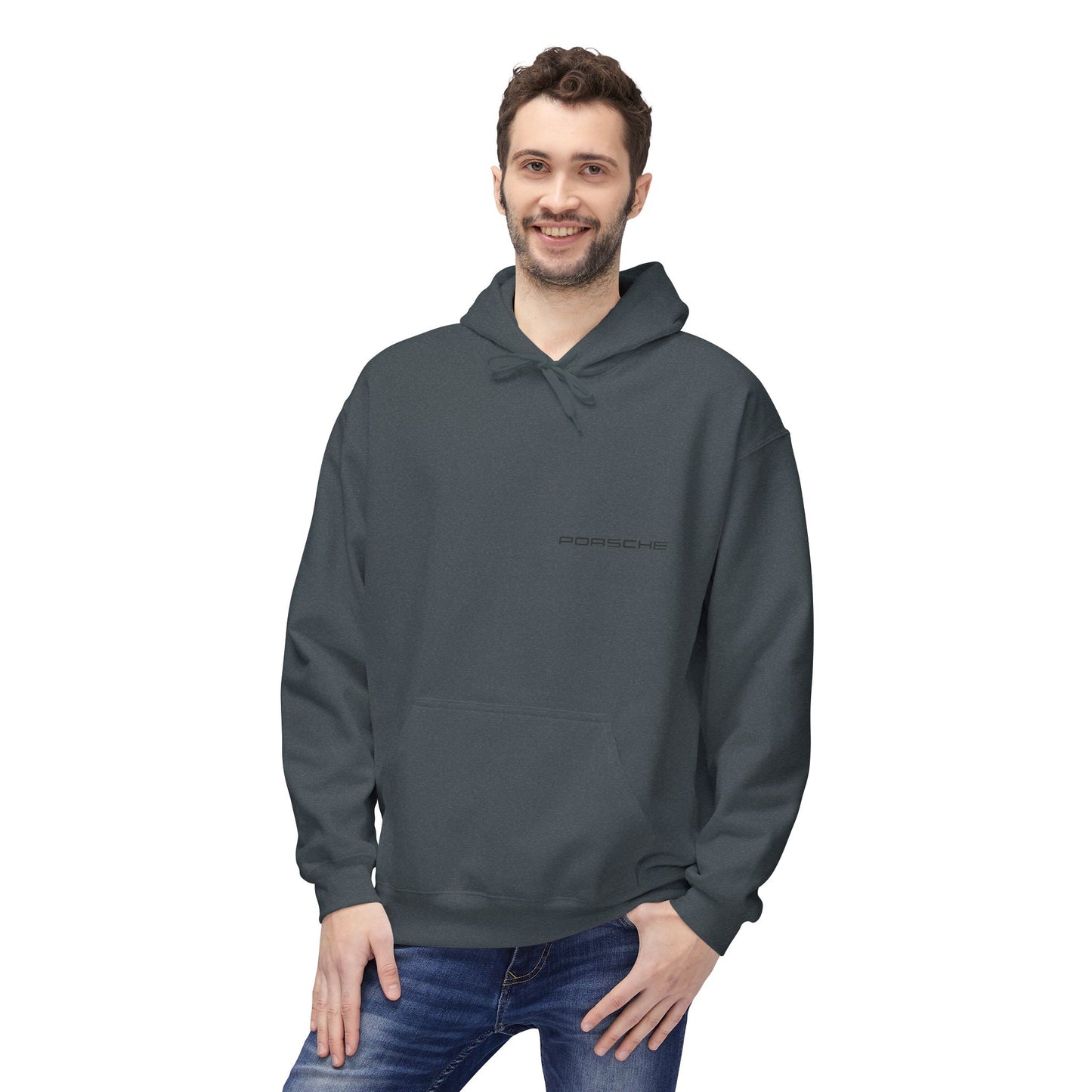 Porsche Fleece Hoodie, Unisex Midweight Hoodie, Sportswear Gift, Car Enthusiast Apparel, Automotive Lover Wear, Unique Vintage Style