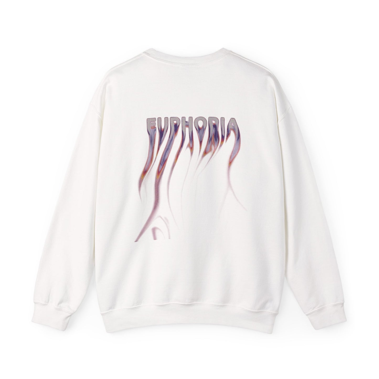 Euphoric Statement Crewneck Sweatshirt - Cozy Unisex Fashion, Gift for Friends, Casual Wear, Trendy Style, Relaxed Vibes