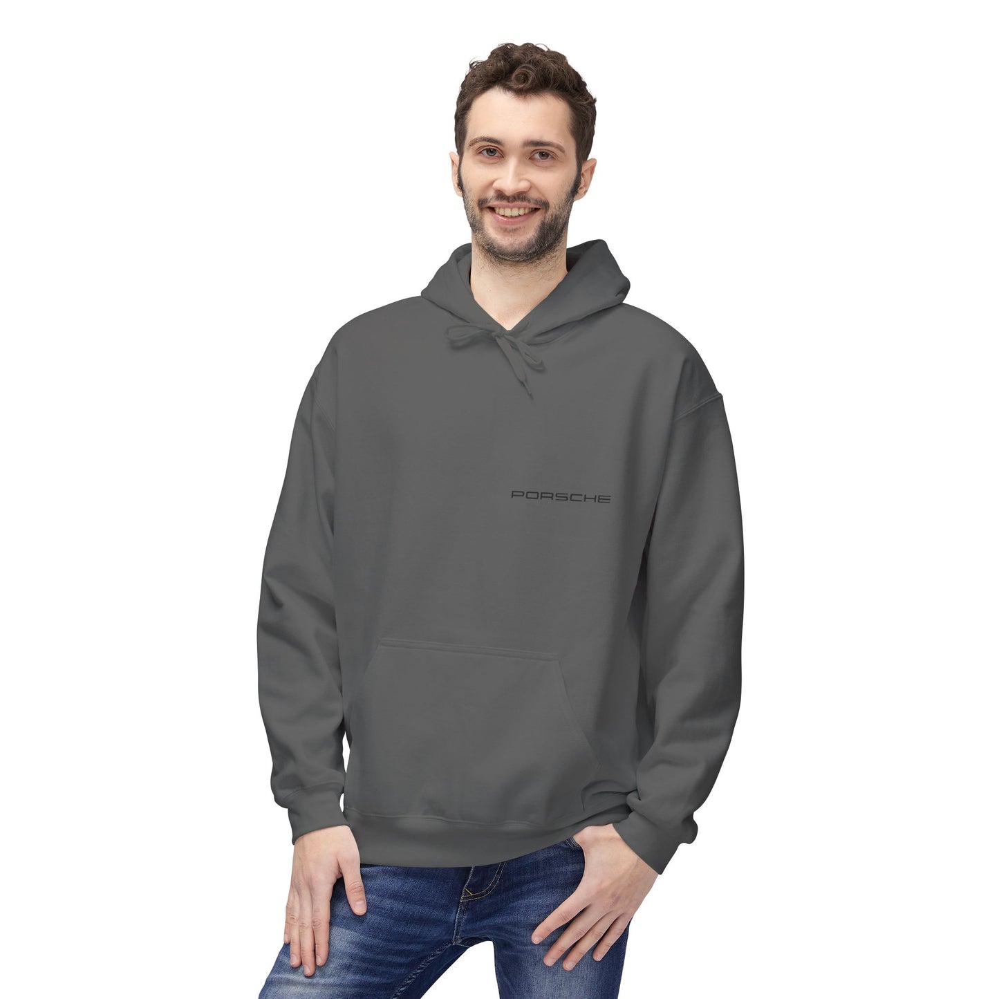 Porsche Fleece Hoodie, Unisex Midweight Hoodie, Sportswear Gift, Car Enthusiast Apparel, Automotive Lover Wear, Unique Vintage Style