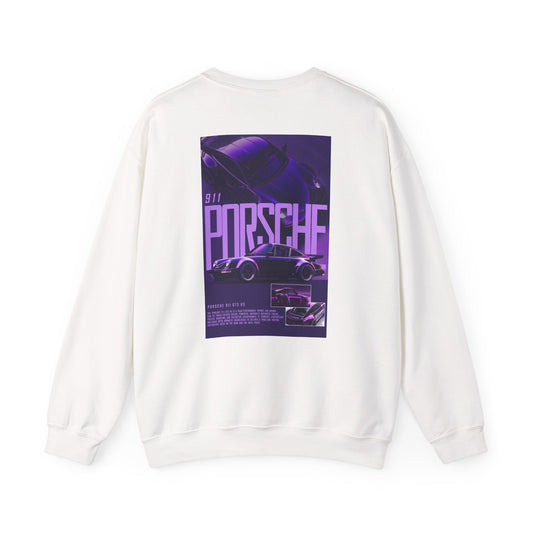 Retro Porsche Unisex Sweatshirt - Car Enthusiast Gift, Vintage Style Crewneck, Cozy Fall Apparel, Streetwear Style