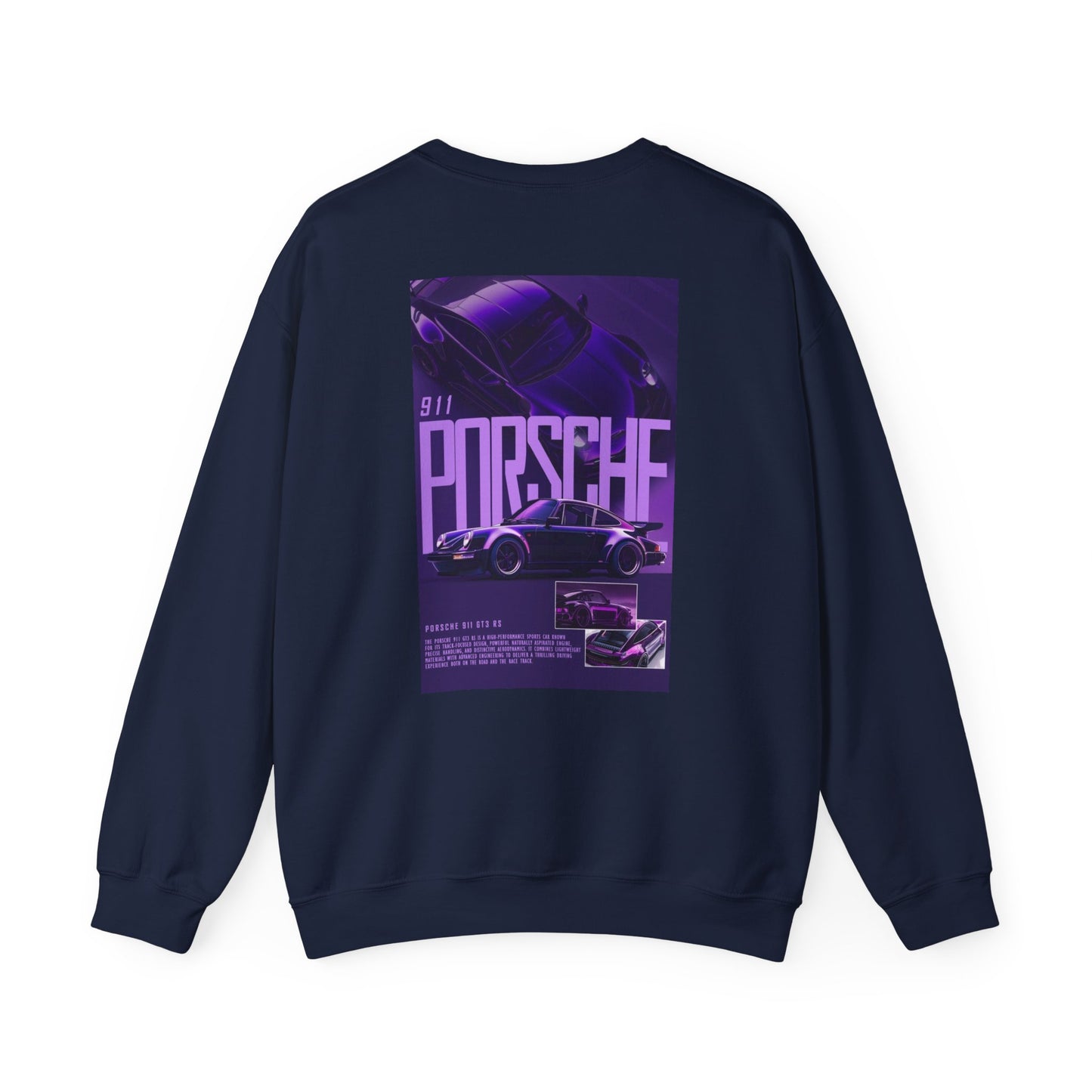 Retro Porsche Unisex Sweatshirt - Car Enthusiast Gift, Vintage Style Crewneck, Cozy Fall Apparel, Streetwear Style
