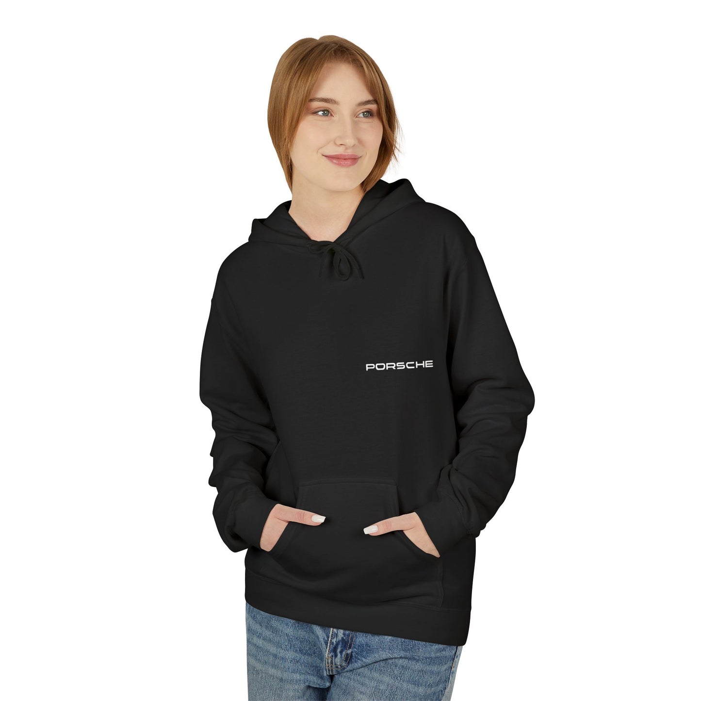 Porsche Fleece Hoodie, Unisex Midweight Hoodie, Sportswear Gift, Car Enthusiast Apparel, Automotive Lover Wear, Unique Vintage Style