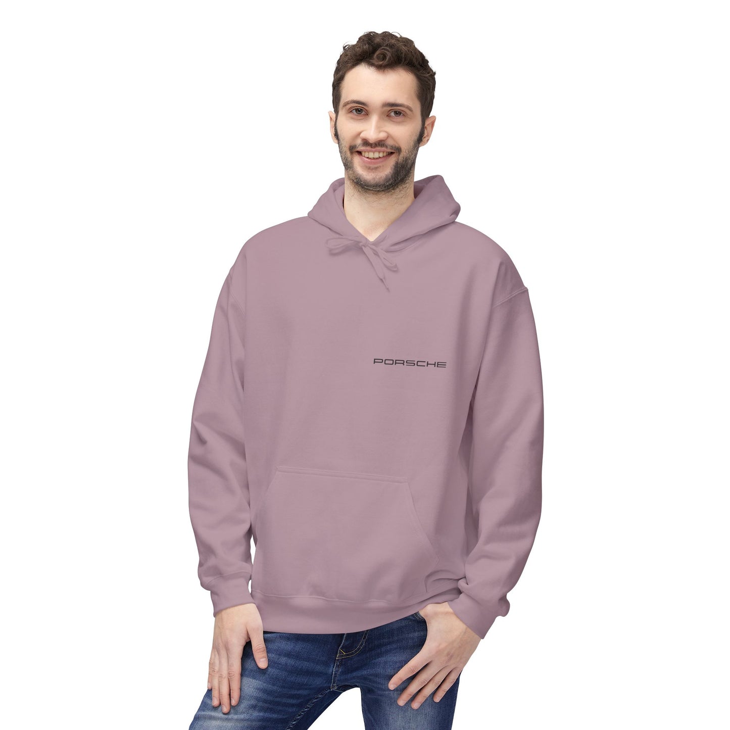 Porsche Fleece Hoodie, Unisex Midweight Hoodie, Sportswear Gift, Car Enthusiast Apparel, Automotive Lover Wear, Unique Vintage Style