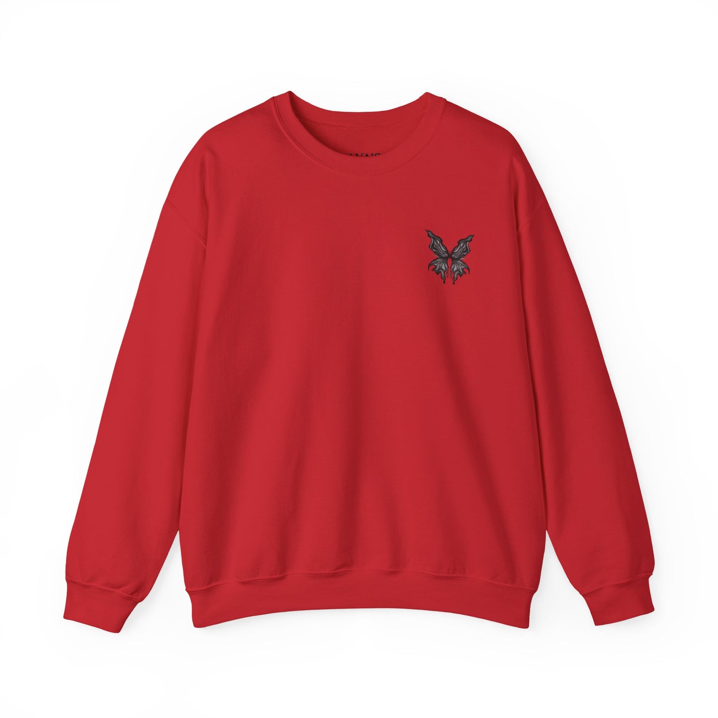 Chic Butterfly Graphic Sweatshirt | Unisex Casual Crewneck | Fall Fashion | Gift for Him or Her | Cozy Layer for Any Occasion
