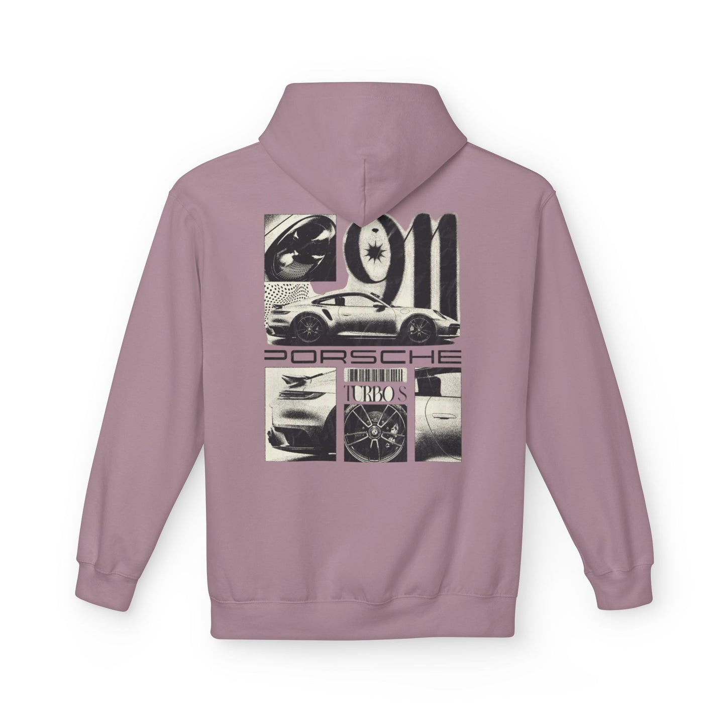 Porsche Fleece Hoodie, Unisex Midweight Hoodie, Sportswear Gift, Car Enthusiast Apparel, Automotive Lover Wear, Unique Vintage Style
