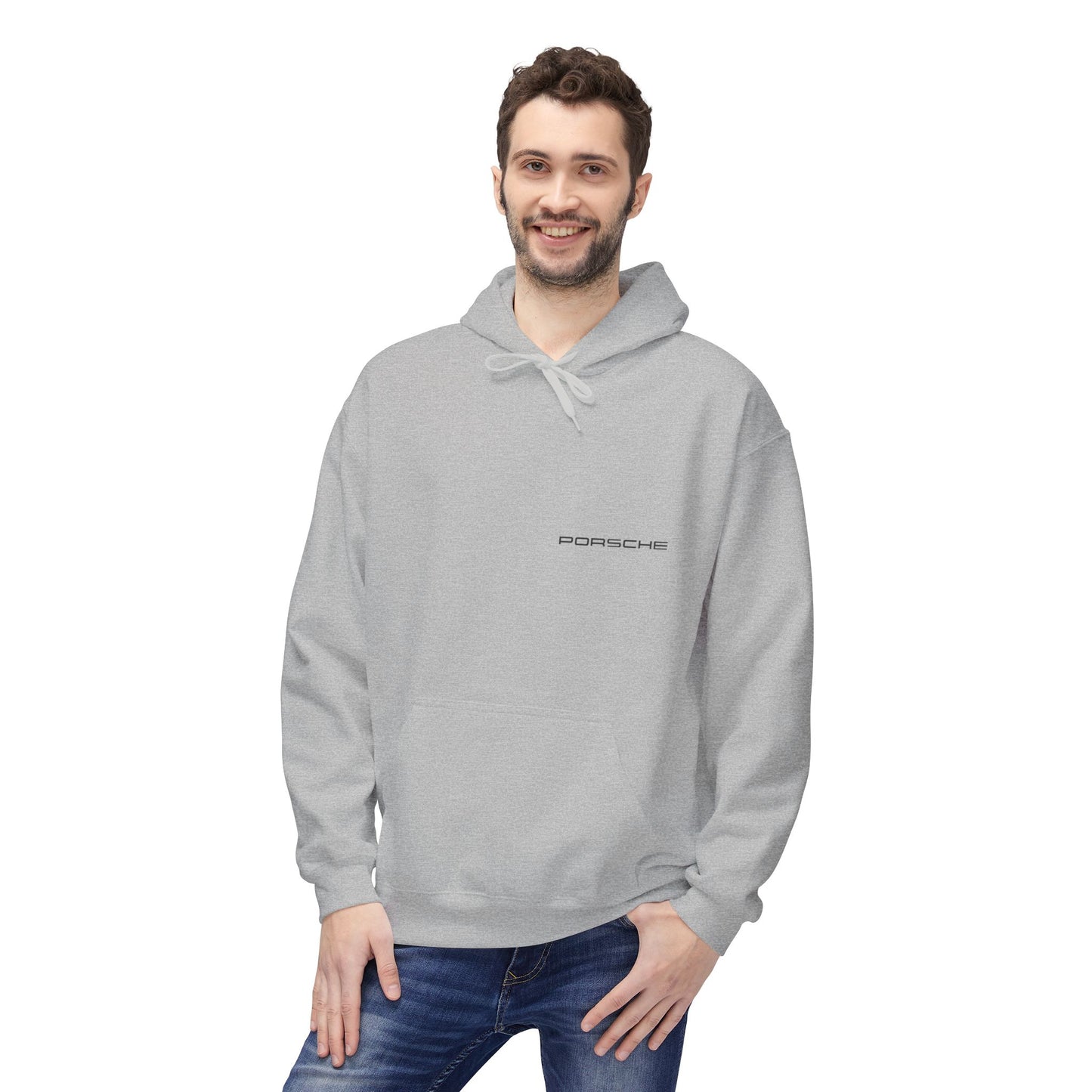 Porsche Fleece Hoodie, Unisex Midweight Hoodie, Sportswear Gift, Car Enthusiast Apparel, Automotive Lover Wear, Unique Vintage Style