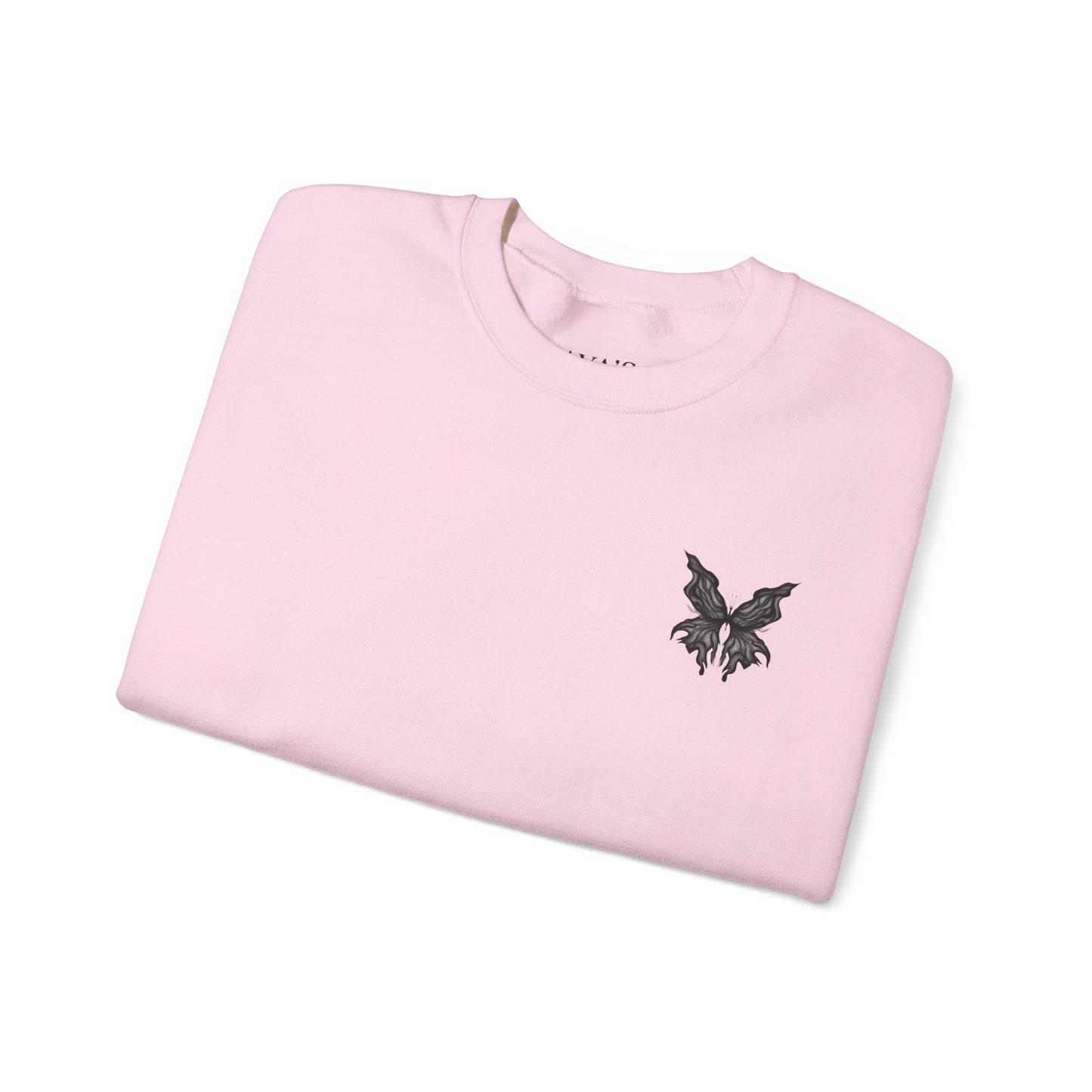 Chic Butterfly Graphic Sweatshirt | Unisex Casual Crewneck | Fall Fashion | Gift for Him or Her | Cozy Layer for Any Occasion