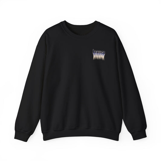 Heavenly Vibes Crewneck Sweatshirt, Cozy Sweatshirt, Chill Style Apparel, Casual Wear, Gifts for Her