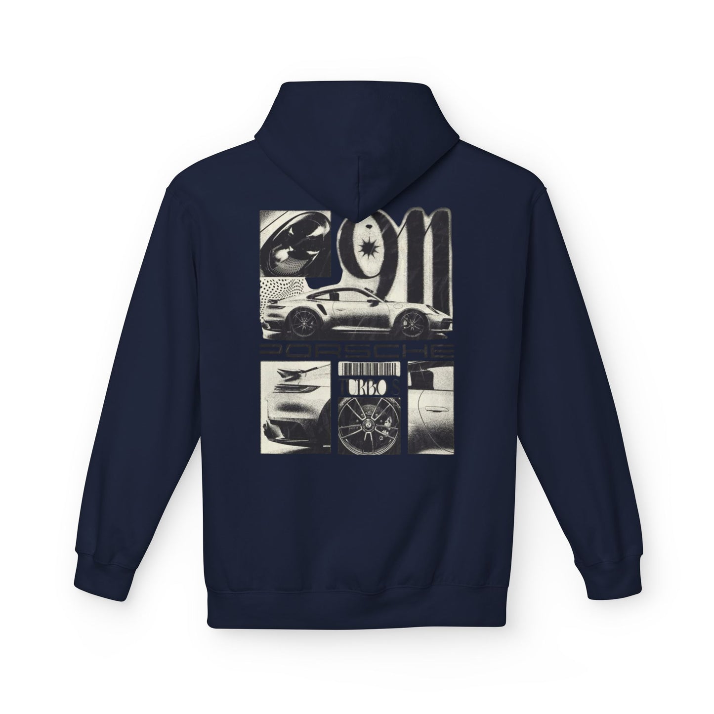 Porsche Fleece Hoodie, Unisex Midweight Hoodie, Sportswear Gift, Car Enthusiast Apparel, Automotive Lover Wear, Unique Vintage Style