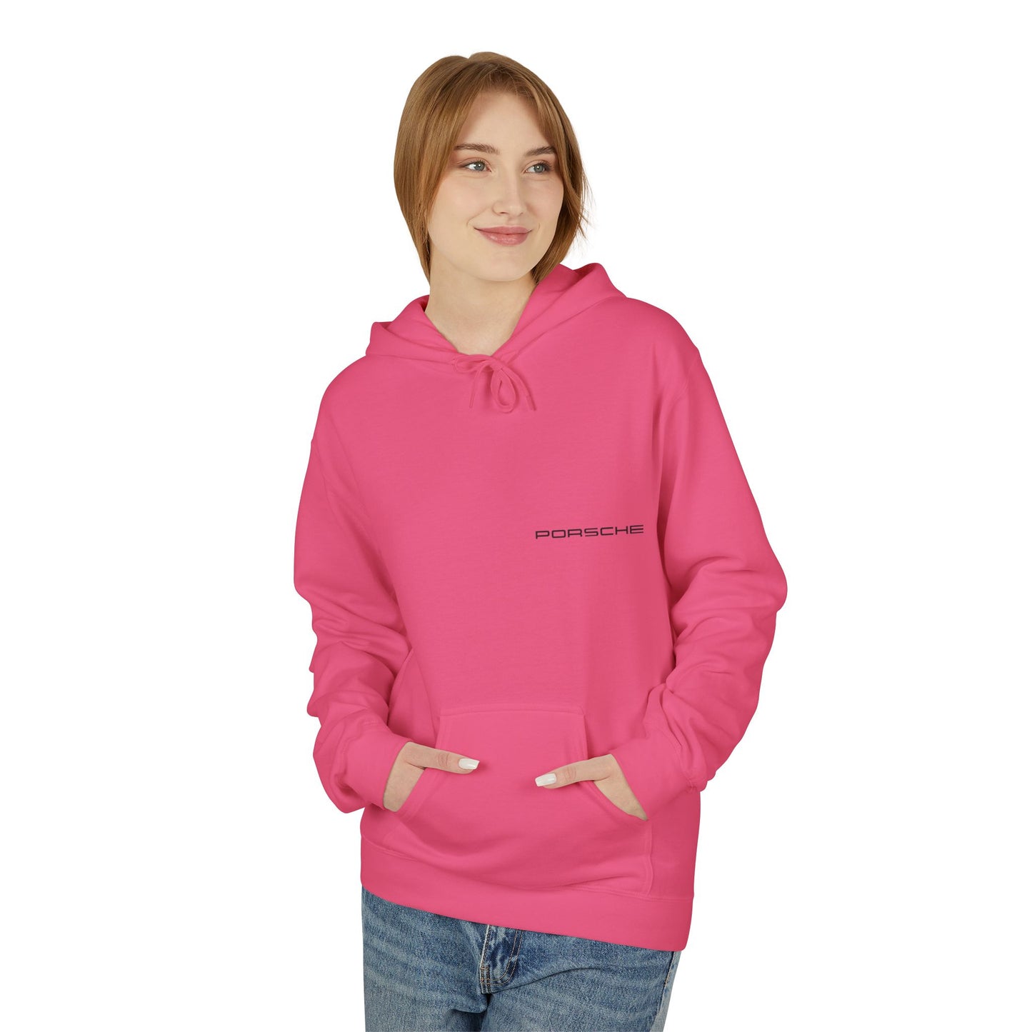 Porsche Fleece Hoodie, Unisex Midweight Hoodie, Sportswear Gift, Car Enthusiast Apparel, Automotive Lover Wear, Unique Vintage Style