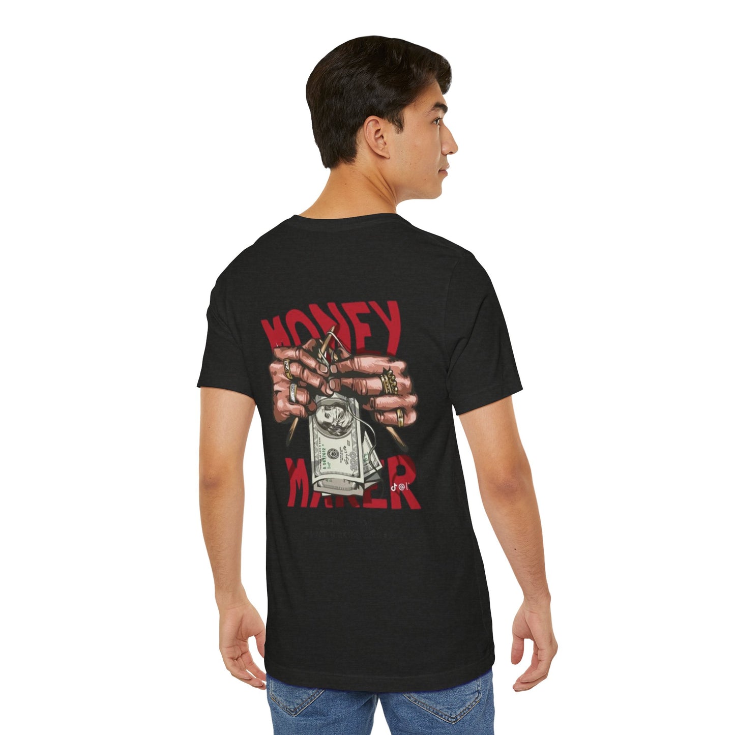 Money Maker Graphic Tee for Hustlers, Casual Streetwear, Unique Gift for Entrepreneurs, Motivational T-Shirt, Everyday Wear