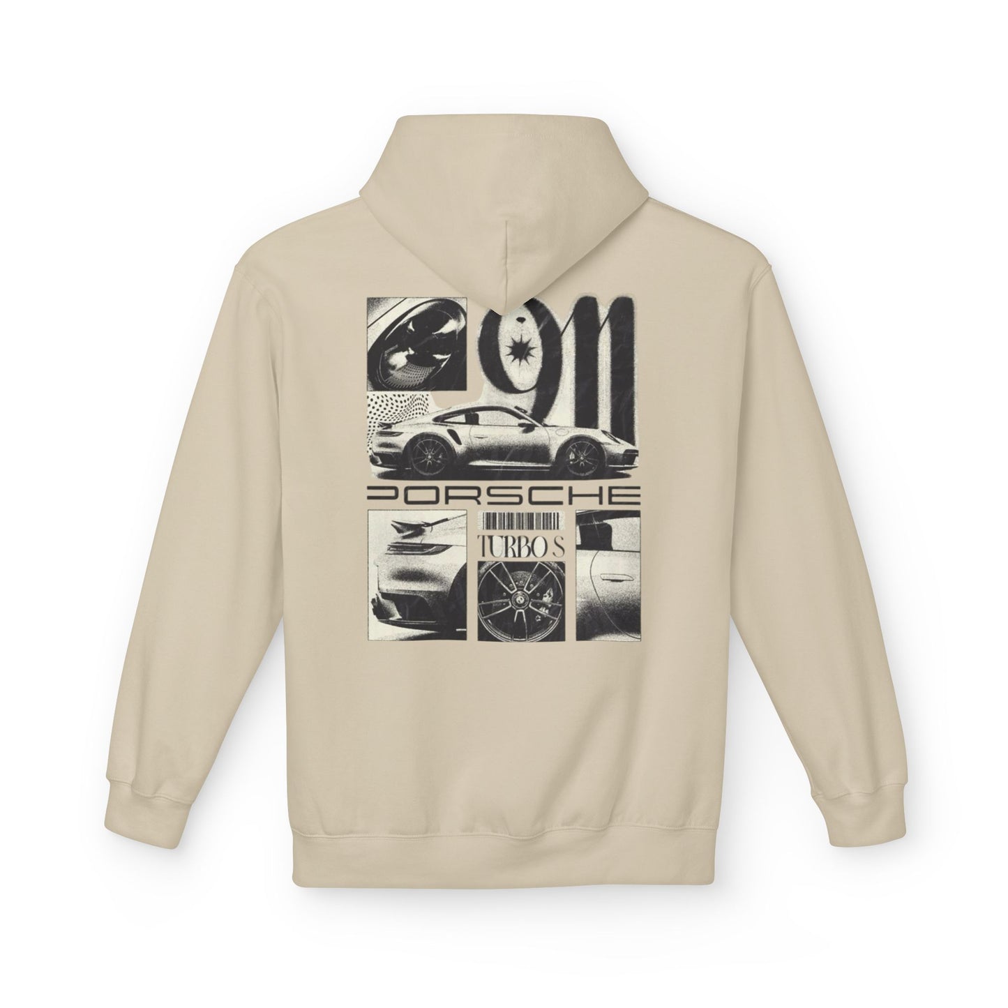 Porsche Fleece Hoodie, Unisex Midweight Hoodie, Sportswear Gift, Car Enthusiast Apparel, Automotive Lover Wear, Unique Vintage Style
