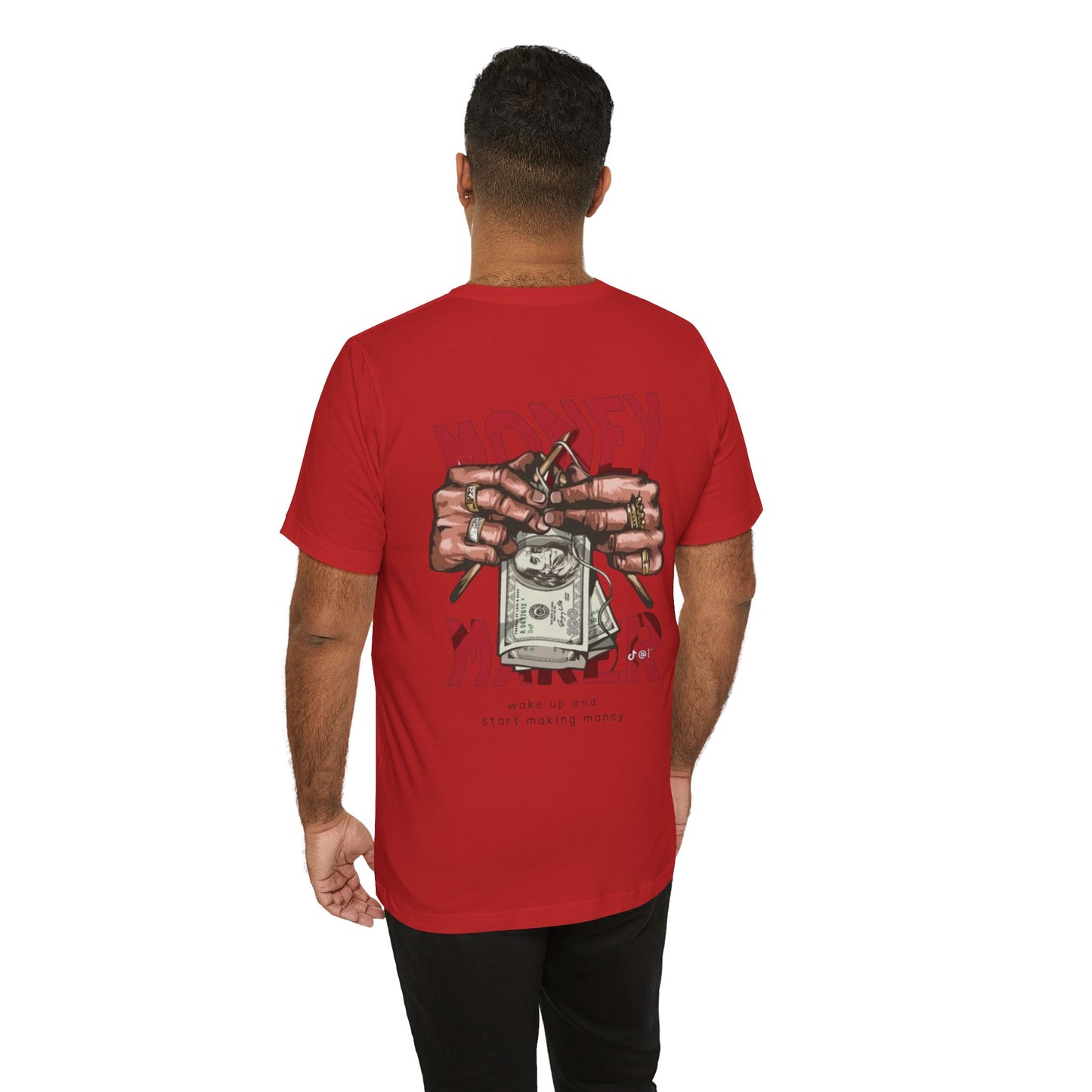 Money Maker Graphic Tee for Hustlers, Casual Streetwear, Unique Gift for Entrepreneurs, Motivational T-Shirt, Everyday Wear