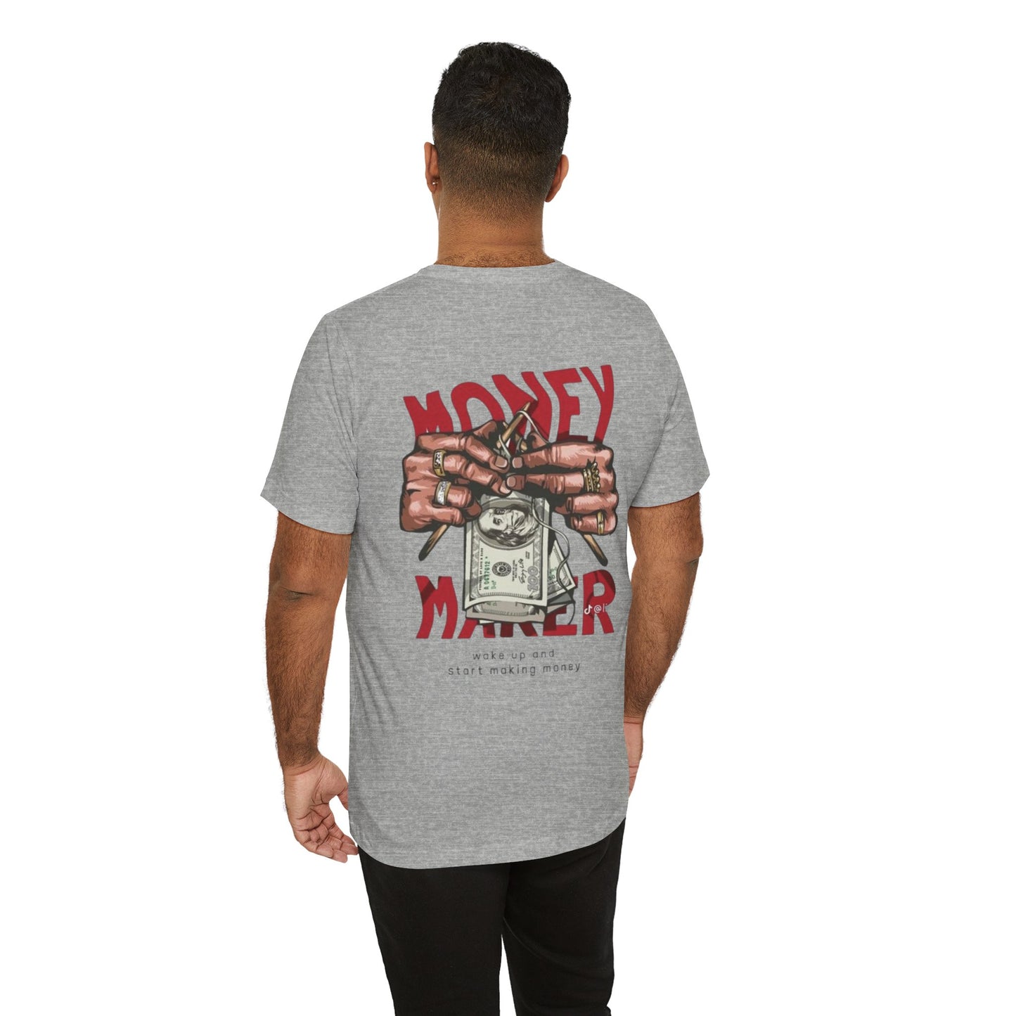 Money Maker Graphic Tee for Hustlers, Casual Streetwear, Unique Gift for Entrepreneurs, Motivational T-Shirt, Everyday Wear
