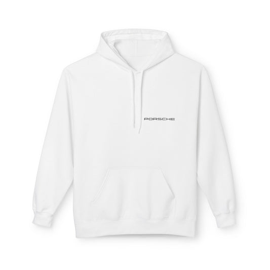 Porsche Fleece Hoodie, Unisex Midweight Hoodie, Sportswear Gift, Car Enthusiast Apparel, Automotive Lover Wear, Unique Vintage Style
