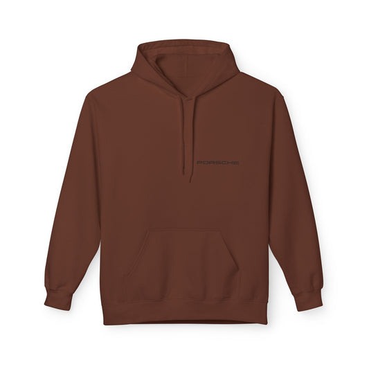 Porsche Fleece Hoodie, Unisex Midweight Hoodie, Sportswear Gift, Car Enthusiast Apparel, Automotive Lover Wear, Unique Vintage Style