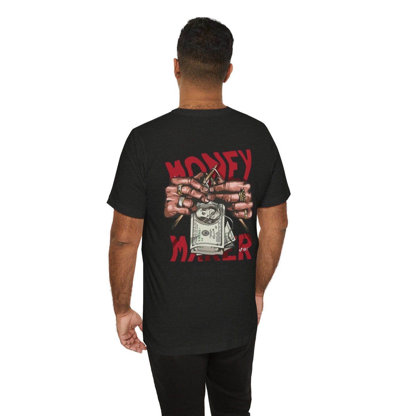 Money Maker Graphic Tee for Hustlers, Casual Streetwear, Unique Gift for Entrepreneurs, Motivational T-Shirt, Everyday Wear