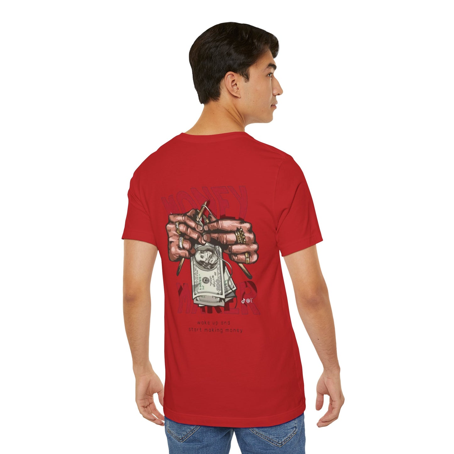 Money Maker Graphic Tee for Hustlers, Casual Streetwear, Unique Gift for Entrepreneurs, Motivational T-Shirt, Everyday Wear