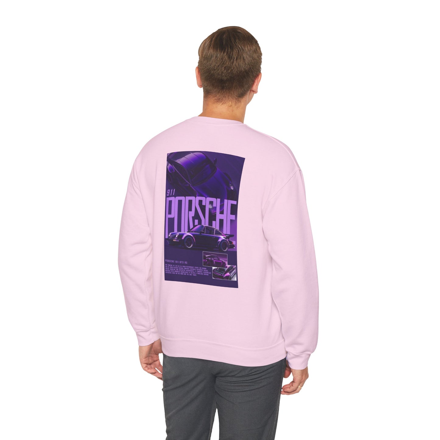 Retro Porsche Unisex Sweatshirt - Car Enthusiast Gift, Vintage Style Crewneck, Cozy Fall Apparel, Streetwear Style