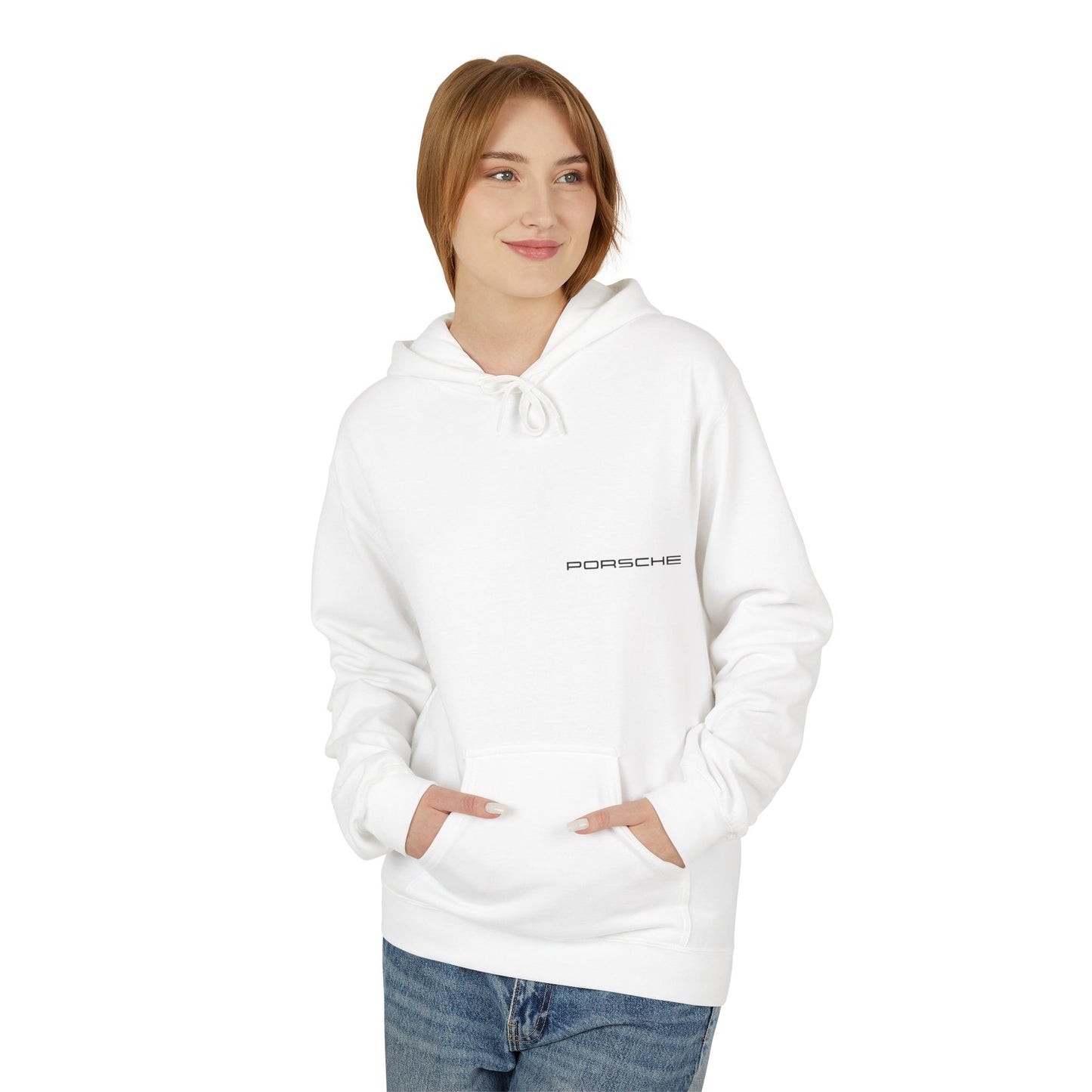 Porsche Fleece Hoodie, Unisex Midweight Hoodie, Sportswear Gift, Car Enthusiast Apparel, Automotive Lover Wear, Unique Vintage Style