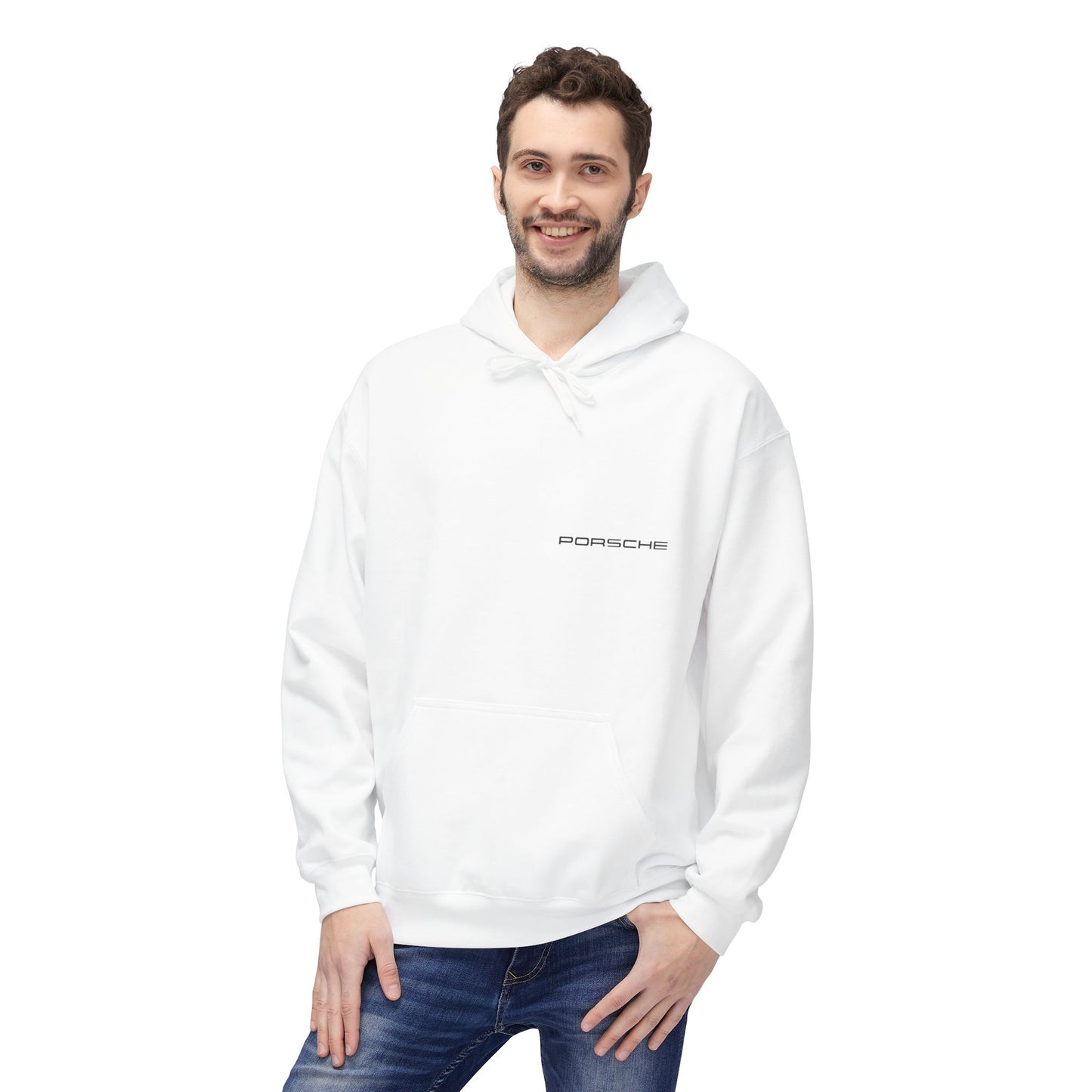 Porsche Fleece Hoodie, Unisex Midweight Hoodie, Sportswear Gift, Car Enthusiast Apparel, Automotive Lover Wear, Unique Vintage Style