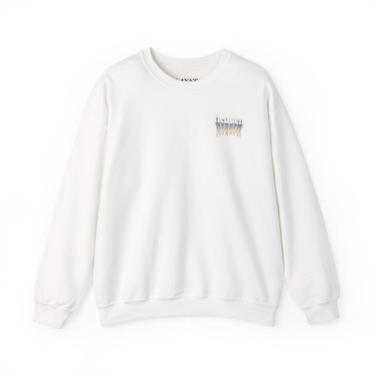 Heavenly Vibes Crewneck Sweatshirt, Cozy Sweatshirt, Chill Style Apparel, Casual Wear, Gifts for Her